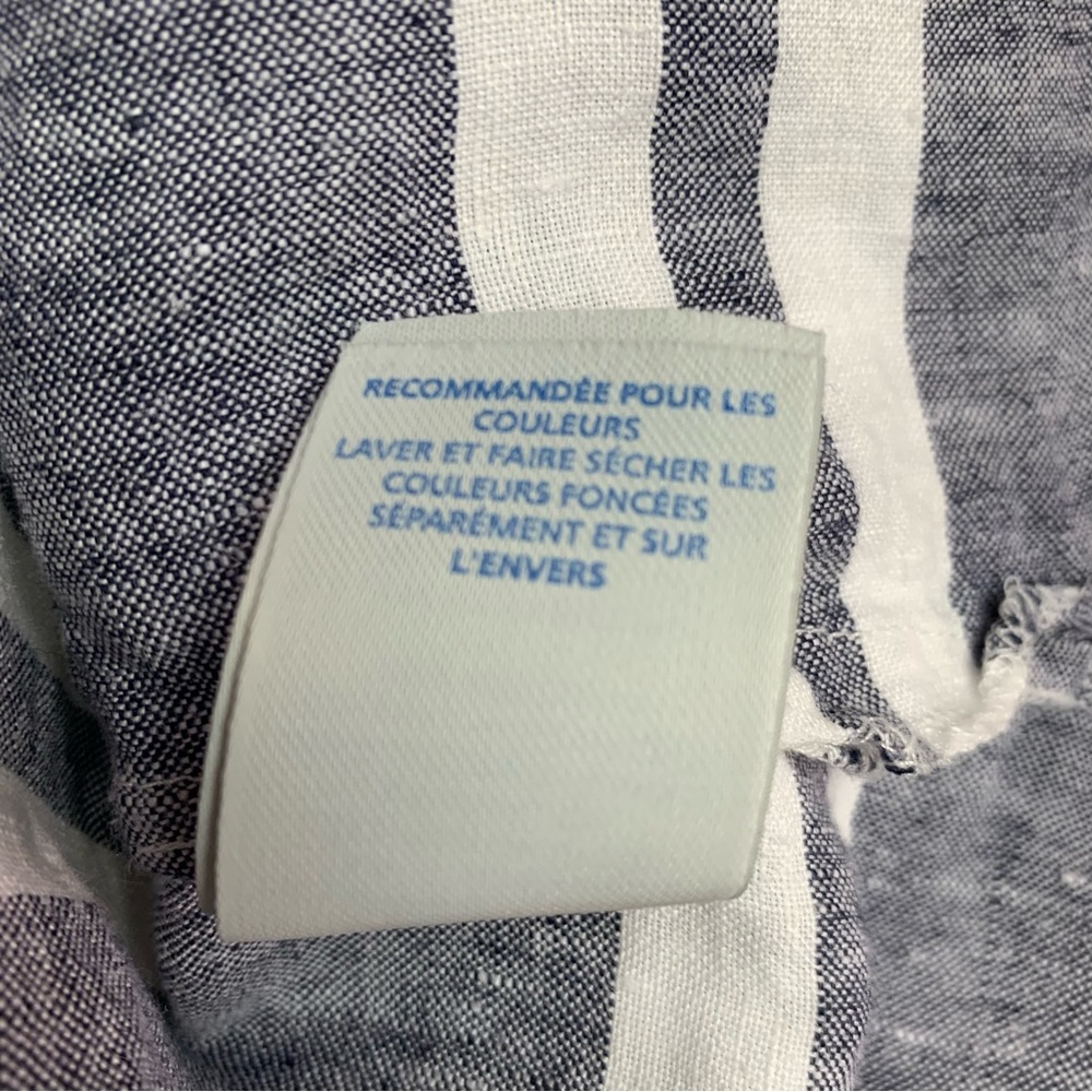 Boden Gray and White Striped Tunic - Picture 9 of 11